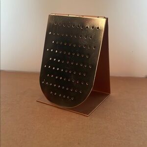 Urban Outfitters Gold Metal Earring Holder
